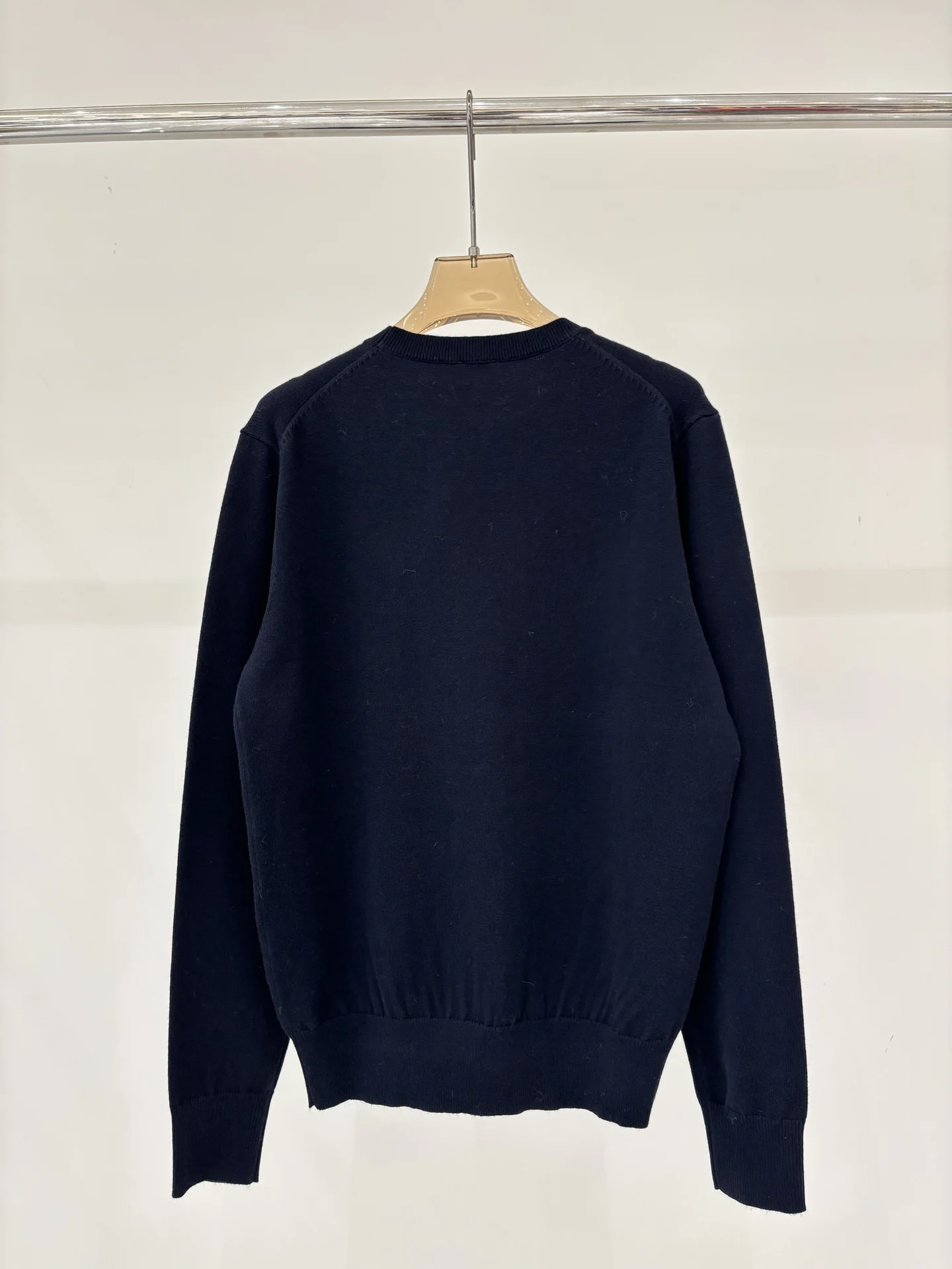 

25 Autumn/Winter Women's New Fashionable Long Sleeve Temperament Solid Color Hoodie Round Neck Loose Sweater