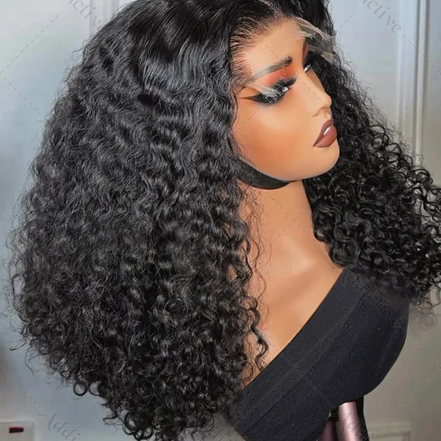 42 بوصة 13X6 موجة عميقة الدانتيل الجبهة الباروكات شعر الإنسان 200 الكثافة شعر بشري مجعد شعر مستعار HD الدانتيل الباروكات الأمامية قبل قطعها للنساء #1