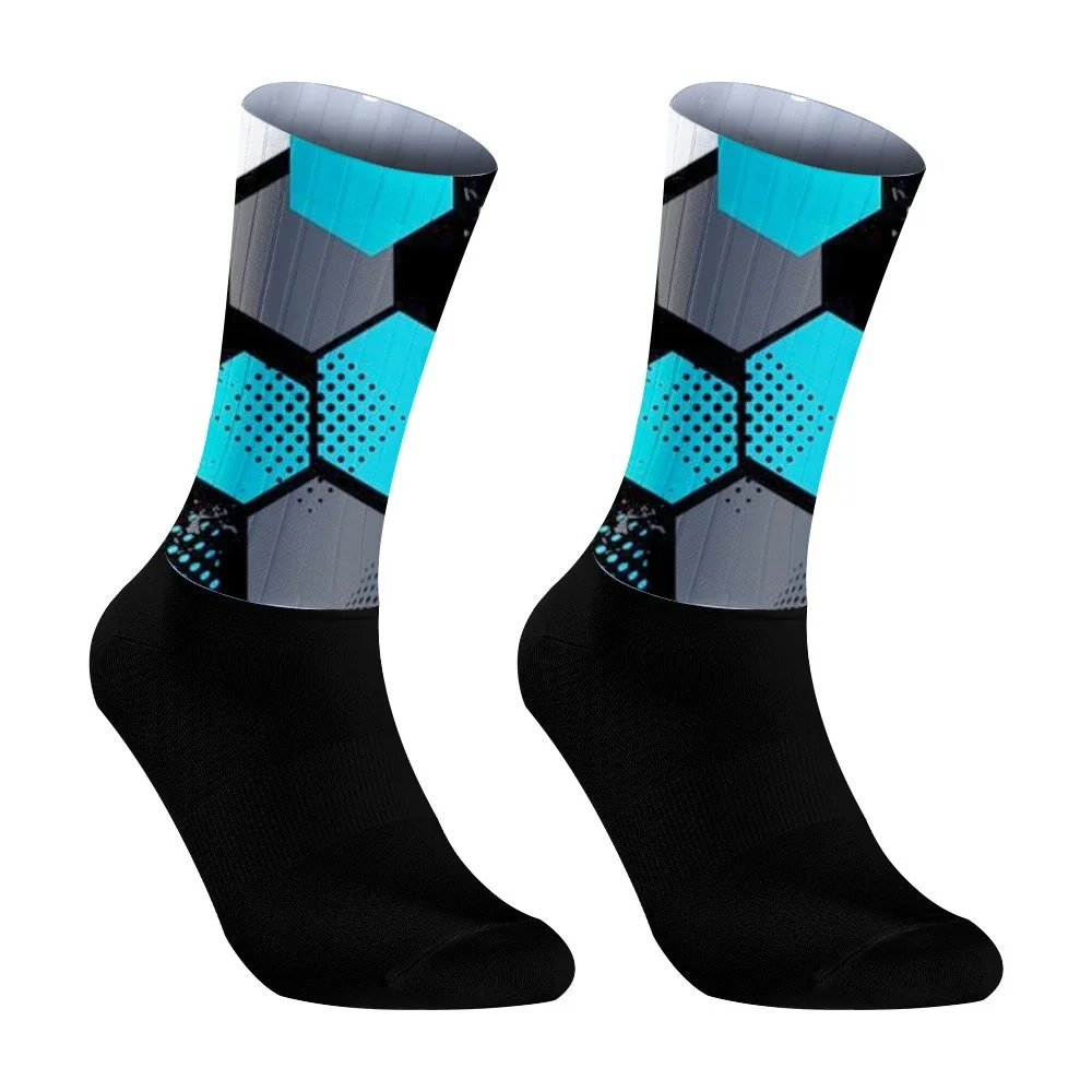 AliExpress For Men And Women socks Team 2024 New Summer Cycling Socks Breathable Silicone Anti-skid Tube Socks 