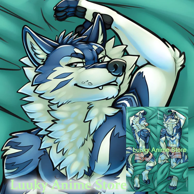 

Двусторонняя наволочка для подушки Dakimakura Anime Ryker Didge the Dog