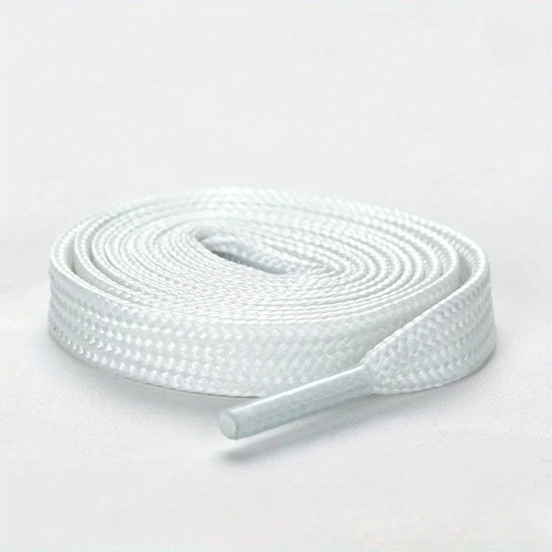 6 пар белых и зеленых светящихся шнурков, противоскользящих и блестящих, подходят для спортивной обуви и баскетбольных кроссовок.