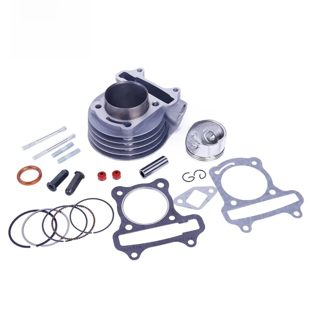 Glixal GY6 100cc Chiński silnik do skuterów 50mm Zestaw cylindra z dużym otworem i zestawem tłoka do motoroweru 4T 139QMB 139QMA JONWAY ZNEN Roketa — zdjęcie 2