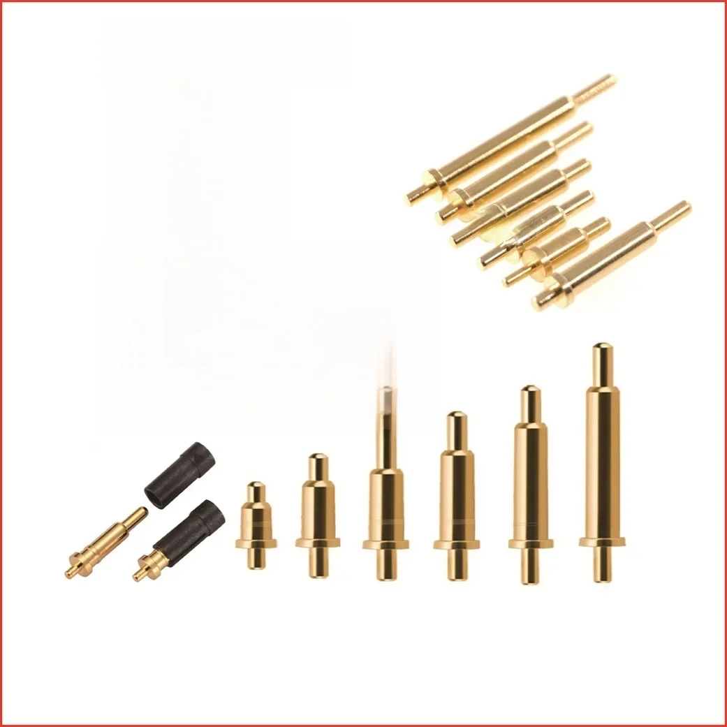 Connecteur à broche Pogo, 5 pièces, batterie Pogopin, charge à ressort, Contact DIP Pin PCB 2 3 4 5 6 7 8 9 10 12 14 15 16 MM, sonde à ressort de Test