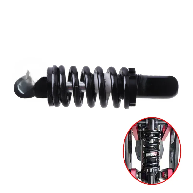 AliExpress NONE 125MM Suspension Shock Absorber Adjustable Spring Damper For Electric Scooter Folding Bike Bicycle Accessories