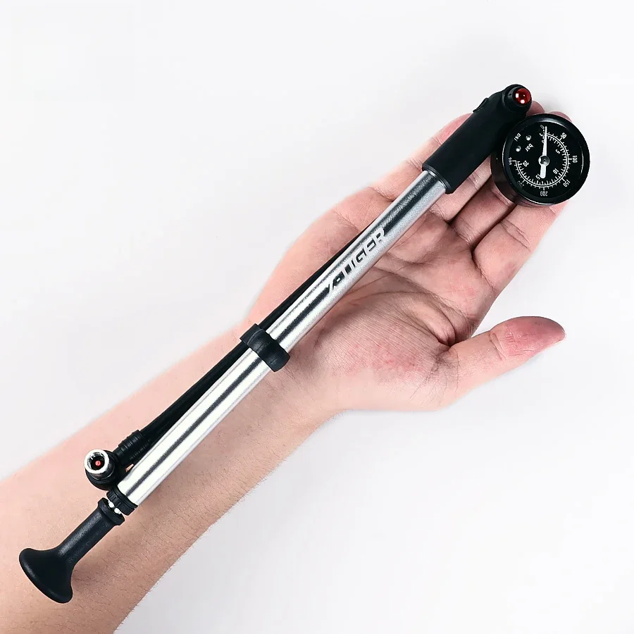 AliExpress X-TIGER 300PSI Bicycle Pump T-shaped Valve Bike Manual Air Pump Balloon Tire for AV / FV High Pressure Portable Air Inflator