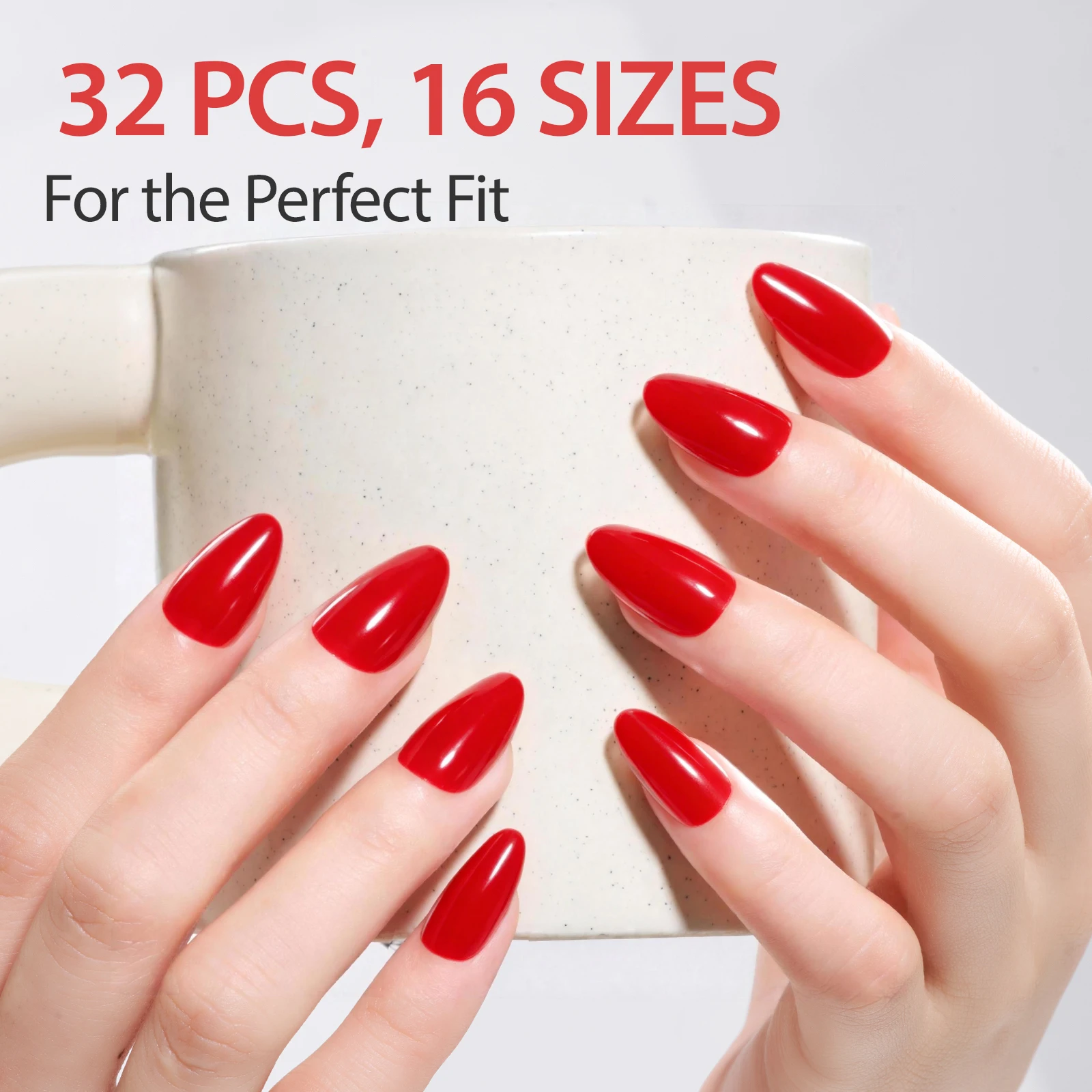 Gel Nail Wraps –Semi Cured Gel Nail Strips, Long-Lasting , Hema & TPO Free, Chip-Resistant Stick on Gel Nails , 32pcs