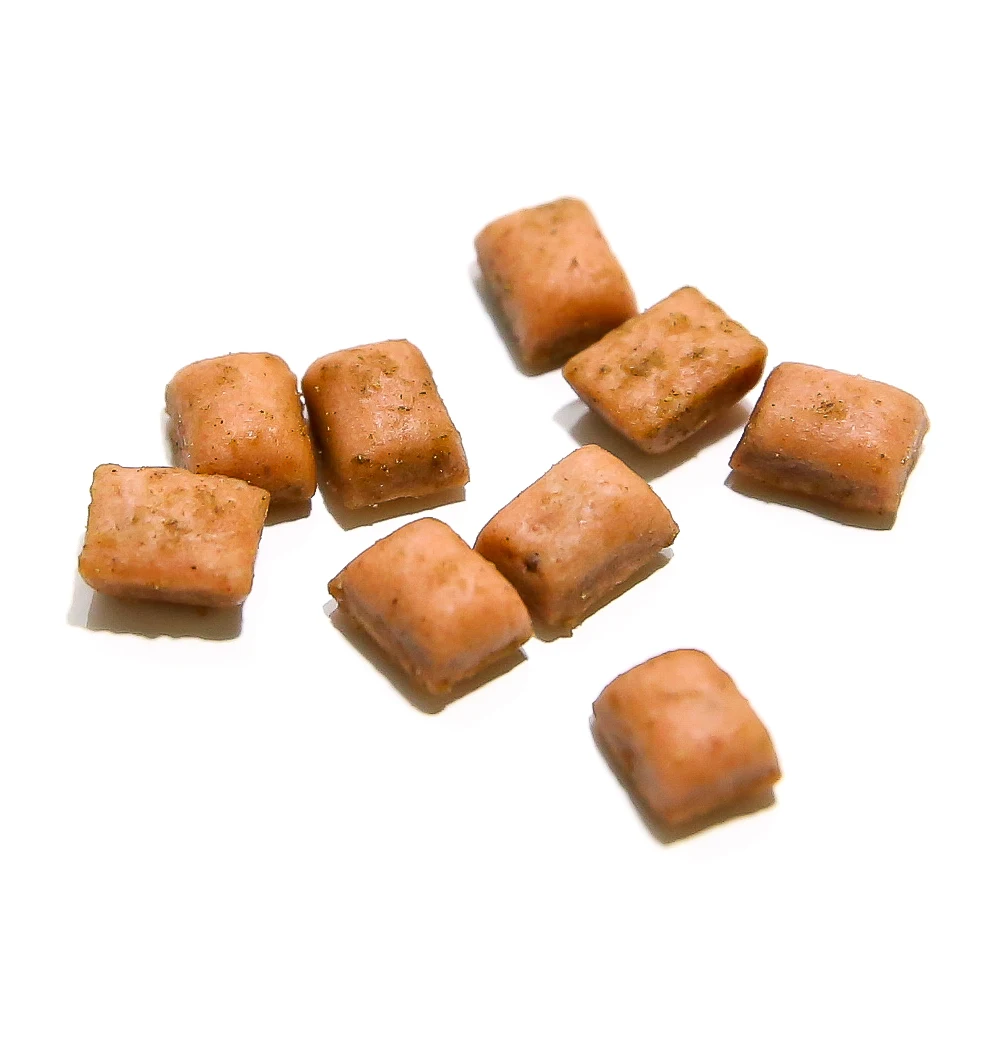 طاولة بالوجبات الخفيفة القط والحبوب ، وجبة بسكويت خفيفة ، 60 x 10ea  جم