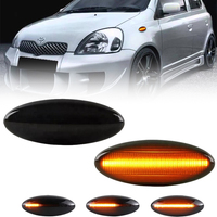 2 pieces Led Dynamic Side Marker Turn Signal Lights Sequential Blinker For Toyota Yaris Mk2 P9 RAV4 Mk3 ACA3/ALA3 Auris Mk1 E15