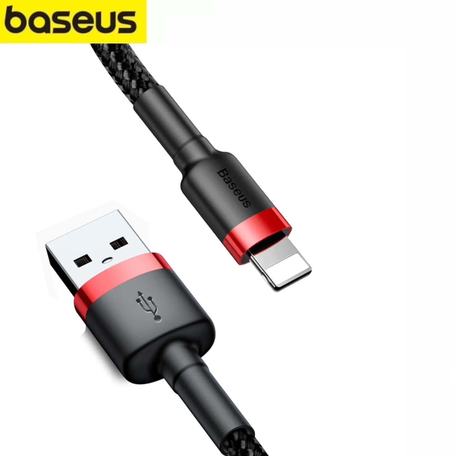 Baseus USB Cable for iPhone14 13 12 11 Pro Max Xs X 8 Plus Cable 2.4A Fast Charging Cable for iPhone Charger Cable USB Data Line