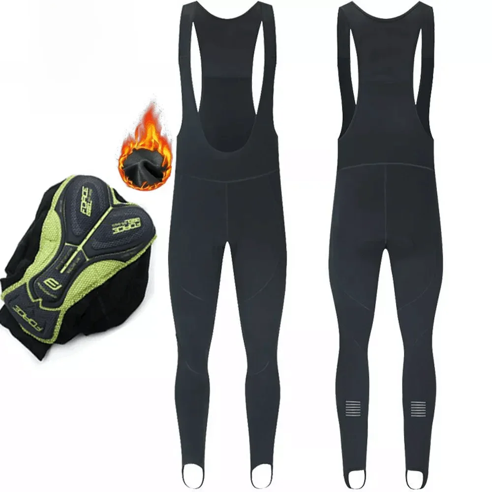 AliExpress YKYWBIKE Cycling Bib Trousers Winter Thermal Mountain Bike Long Pants Breathable Bicycle Tights 3D Gel Pad Shorts Keep Warm