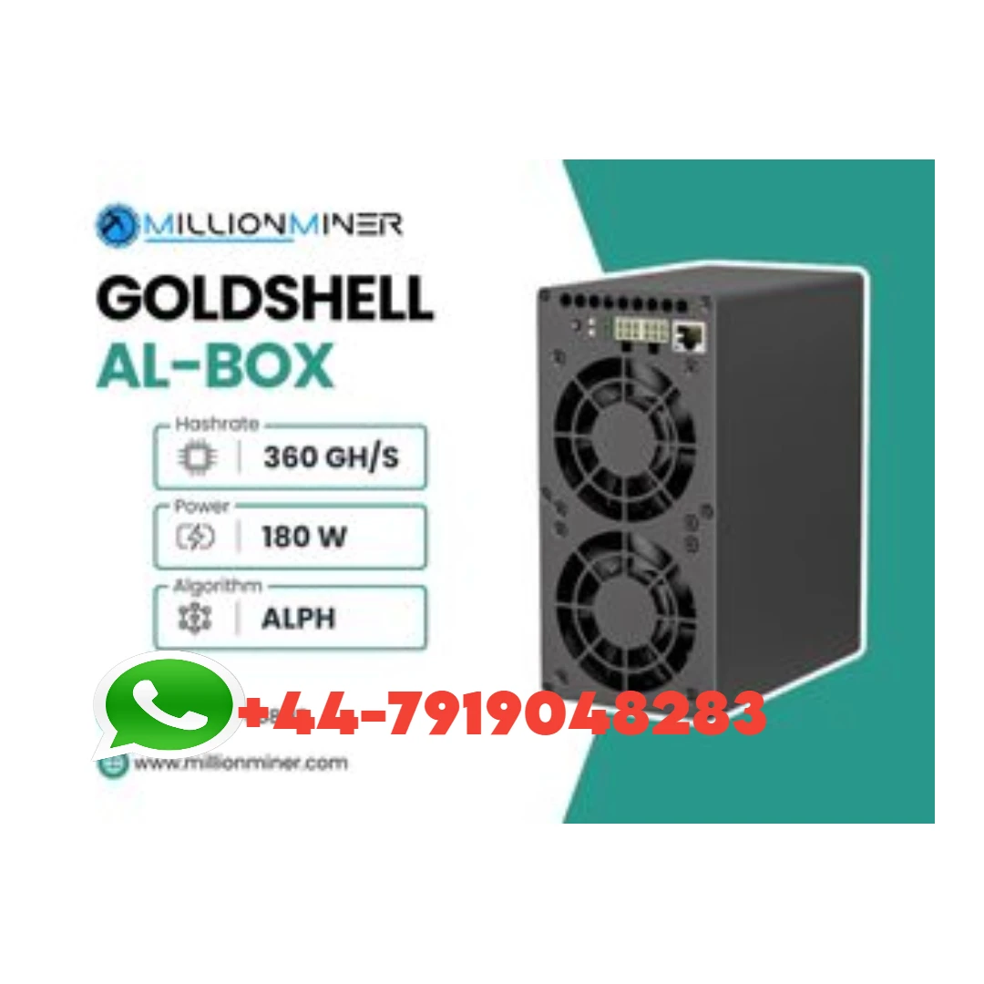 Q1 PERFECT Goldshell коробка AL 360G 180W ALPH Miner Blake3 алгоритм Alephium Mining Machine