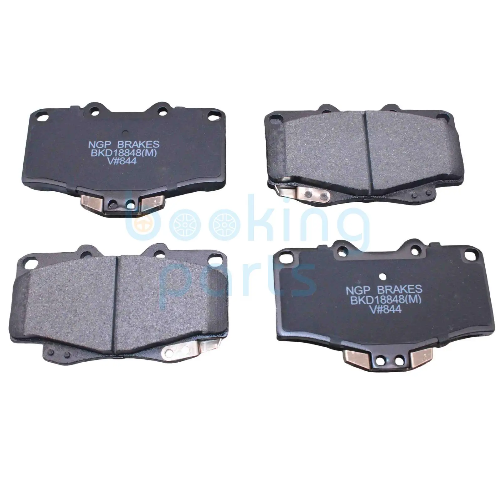 BKD18848(M),D436,EHT436H, Brake Pad For TOYOTA PICK-UP 89-03 [2.0-3.4L],4RUNNER 90-99 [2.4-3.4L],LAND CRUISER 90-08 [2.4-4.5L]