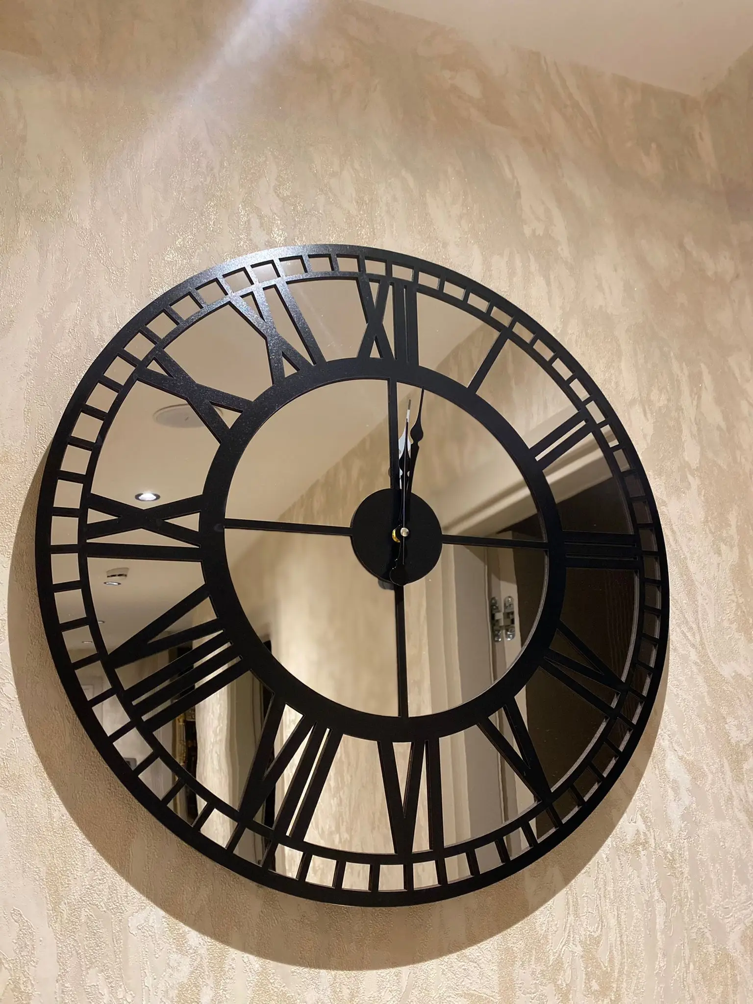SPECIAL PRODUCTION 60 CM MIRROR WALL CLOCK