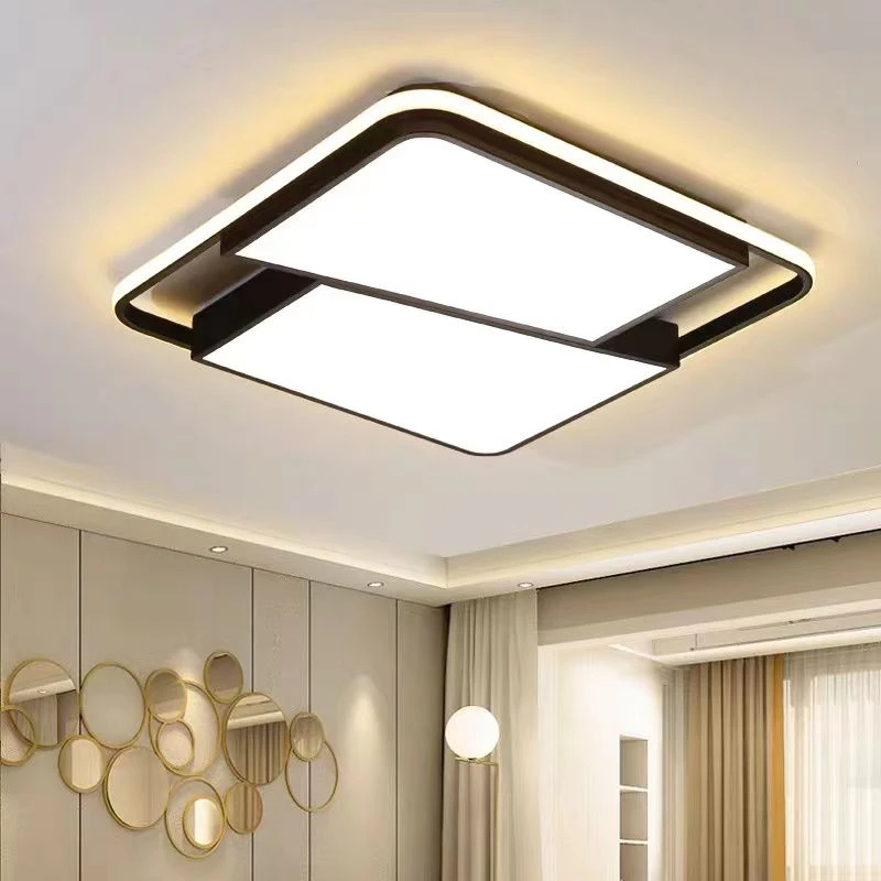 Modern Ceiling Led Luminaire For Rooms Cold Light and Warm Light