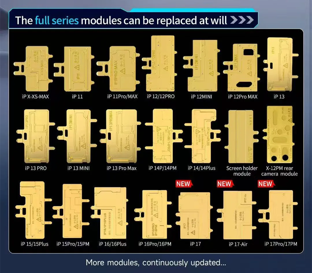 Aixun Iheater Pro وحدات لوحة التدفئة ل IPX-17 برو ماكس سلسلة كاملة الهاتف اللوحة الأم تفكيك أداة إصلاح لحام #3