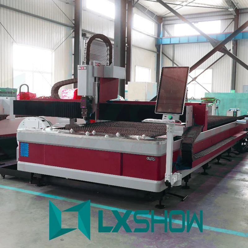 High Power 3015 2040 Fiber Optic Laser Cutting with Full Covered for Metal Sheet 4000w 6000w 8000w Industrial Laser Equipment