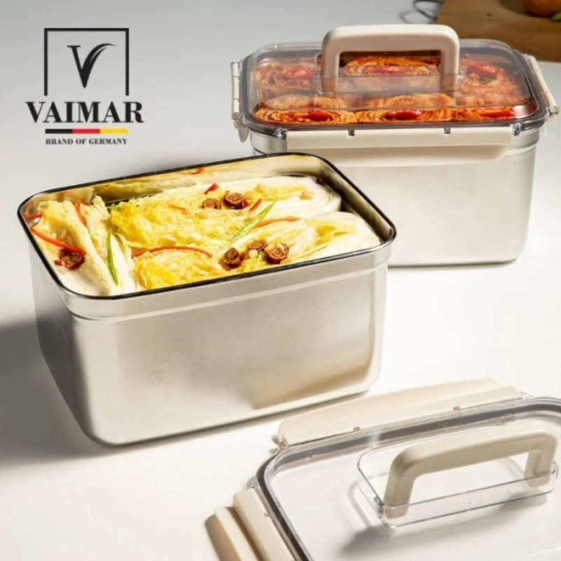 [Vaimar] Weimar Stainless 304 Sealed Handle 7L Large Capacity Kimchi Tong 2P