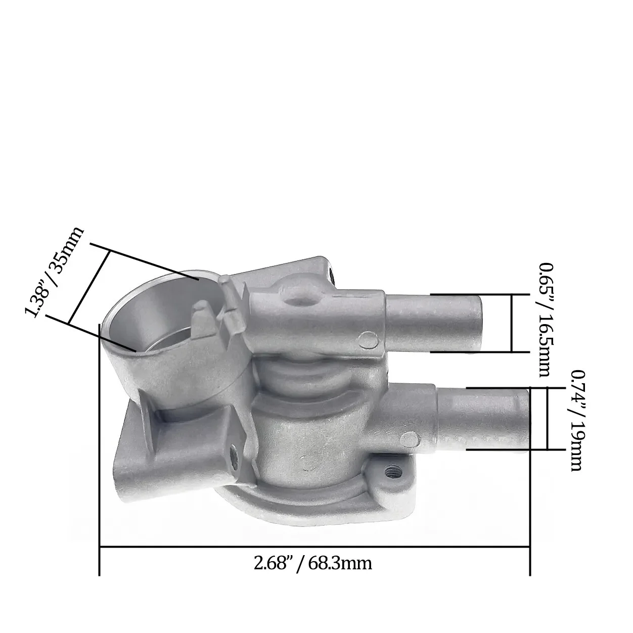 19320-P2A-000 19311-P2A-000 New Thermostat Housing Cover Water Outlet For Honda Civic 1.6L 1996-2000 19301PAA306 19320 P2A 000