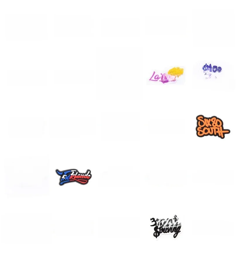 Breloques pour chaussures bénies, nouveau Style personnalisé, boucles, accessoires, bricolage, décorations de chaussures de jardin, sandales, ornements, cadeaux pour enfants