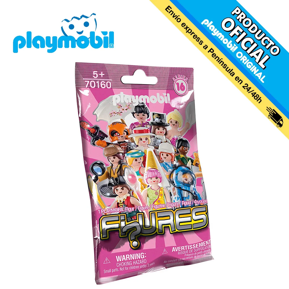 Playmobil Surprise Envelopes Series 16 Girls, Various Models to Choose, 70160, original, clicks, Gift, Boy, Girl, Toys, Collection, Surprise, Man, Woman, Store, Official,