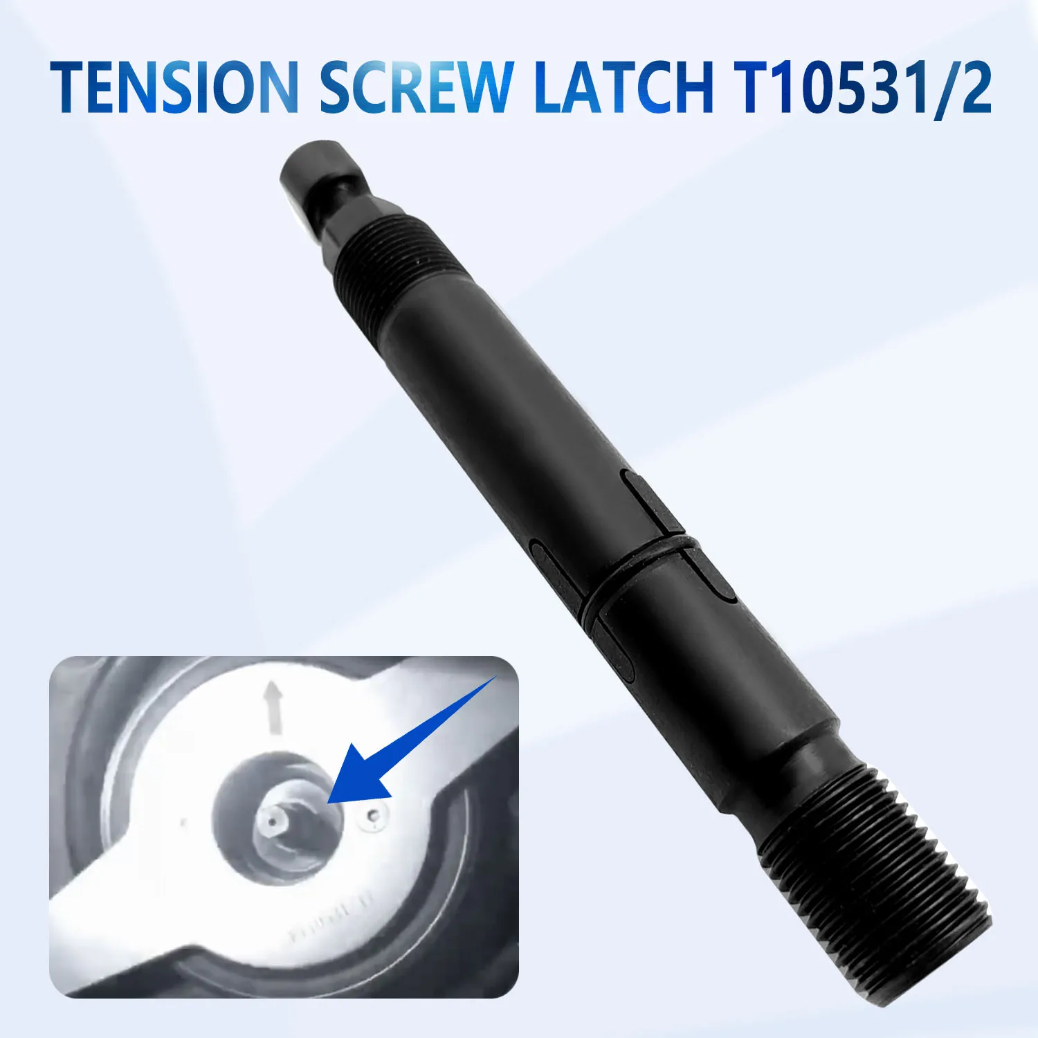 T10531 Shock Absorber Fixing Tool Crankshaft Pulley Removal Suitable for Audi Skoda Volkswagen 1.8 2.0 4V TFSi EA888