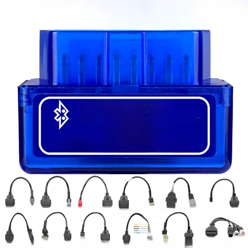 Elm327 mini bluetooth efi motorrad obd2 kabel android obd scanner für harley für suzuki für yamaha