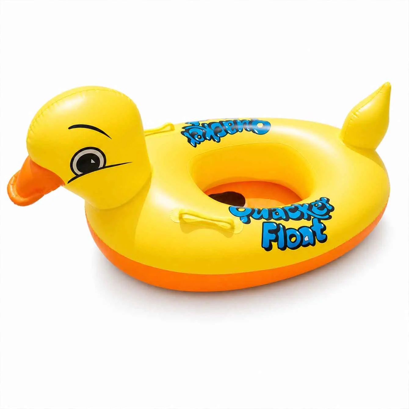 1PC Inflatable Duck Pool Float Seat With Handles PVC Swim Ring for Beach Pool Summer Water Fun view 6