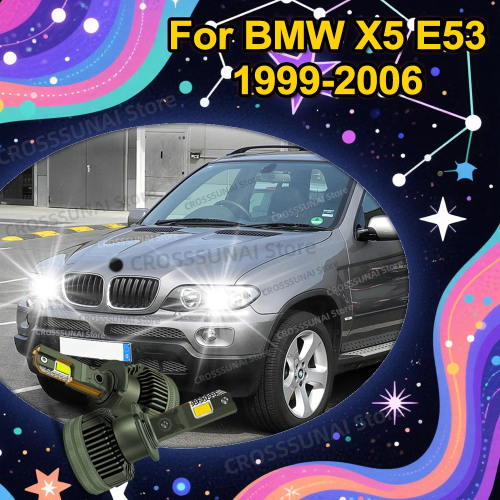 

D3S автомобильная фара HID Canbus Turbo светодиодная лампа для BMW X5 E53 1999-2006 2000 2001 2002 2003 2004 2005