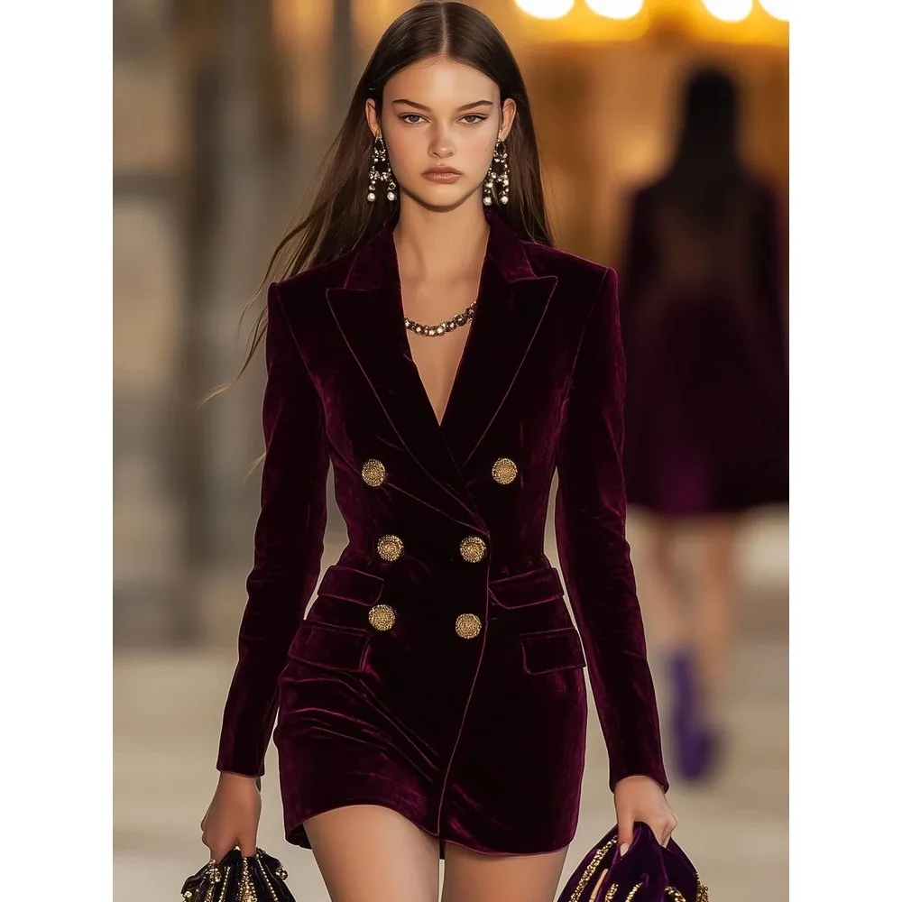 

Velvet Office Lady Suits 3 Piece Women PantSuits Womenzara woman 2025 new collection ropa mujer traf