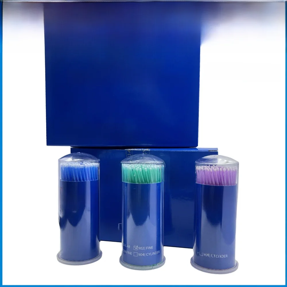 PIORPOY 400 stks/doos Dental Wegwerp Micro Borstels Lange Micro Applicator Borstel Tandheelkunde Odontologia Uitbreiding Whitening Gereedschap - afbeelding 2