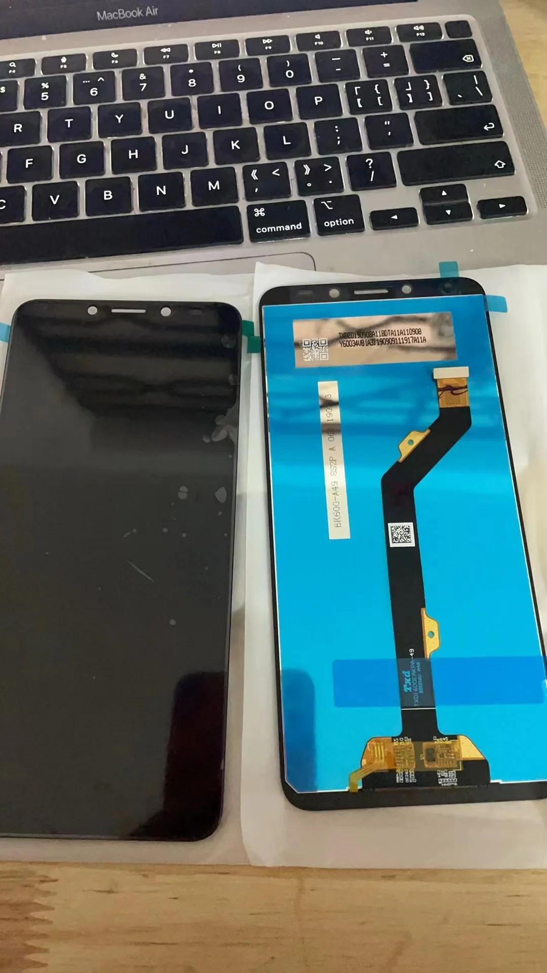 

1pcs Black 6.0 inch For Infinix Hot 6 Pro X608 LCD Display Touch Screen Digitizer Assembly Replacement