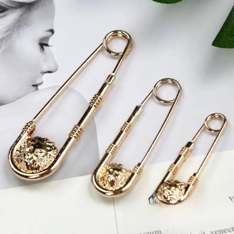 Nouveau Style rétro broche broche mode bricolage épingles de sûreté femmes taille fermeture artefact hommes costume veste décoration Simple Anime bijoux