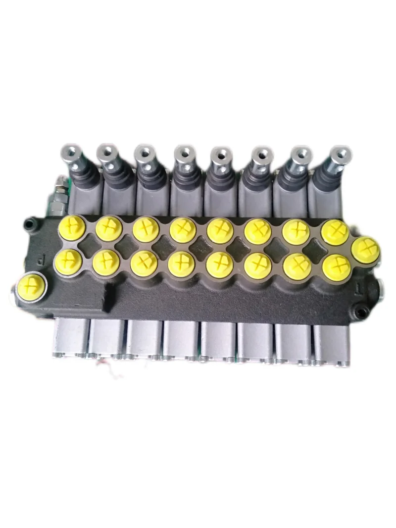 

Eight Way Hydraulic Multi Way Directional Valve Manual Distributor Control Positioning And Reset Car Accessories