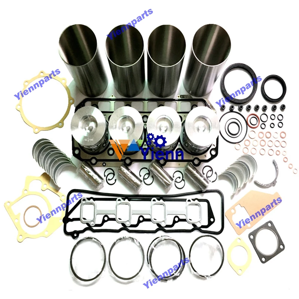 4TNE98 4TNE98-TB Overhaul Rebuild Kit For Yanmar Excavator PC75R-2 PW75-1 Tractor CT65 CT75 GC70 GC80 Diesel Engine Repair Parts