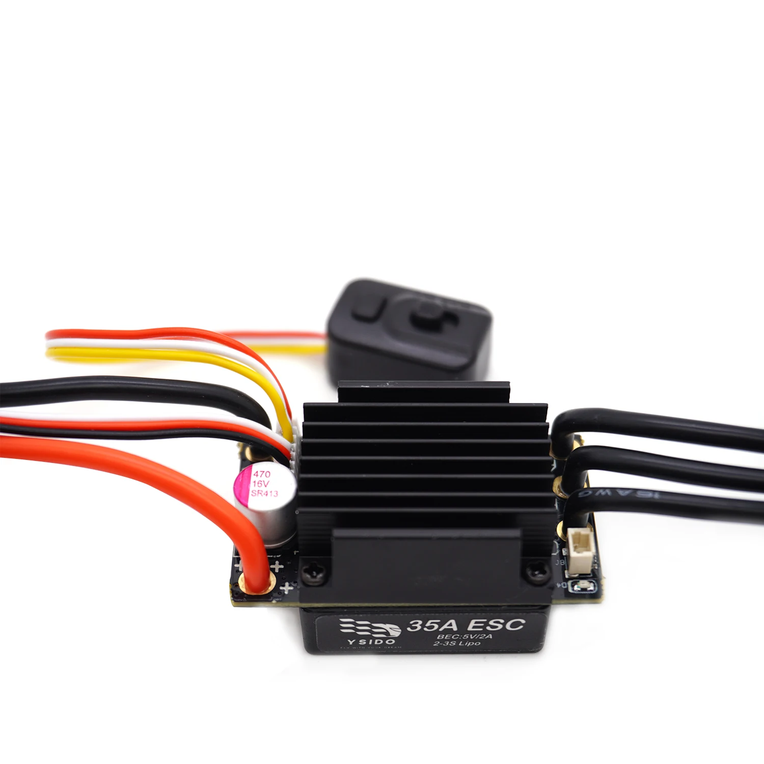 

Водонепроницаемый бесщеточный регулятор скорости (ESC) 35A/45A 5В/2А BEC для радиоуправляемых машин масштабов 1/10, 1/12, 1/14, 1/16, для шоссейных багги и монстр-траков