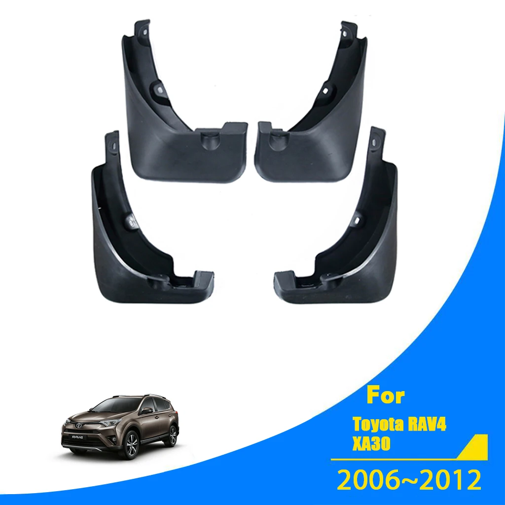 

Fender Mud Flap Mudguards for Toyota RAV4 2006~2012 XA30 Car 2007 2008 2009 2010 2011 Mudflap Splash Guards Stickers Car-Goods