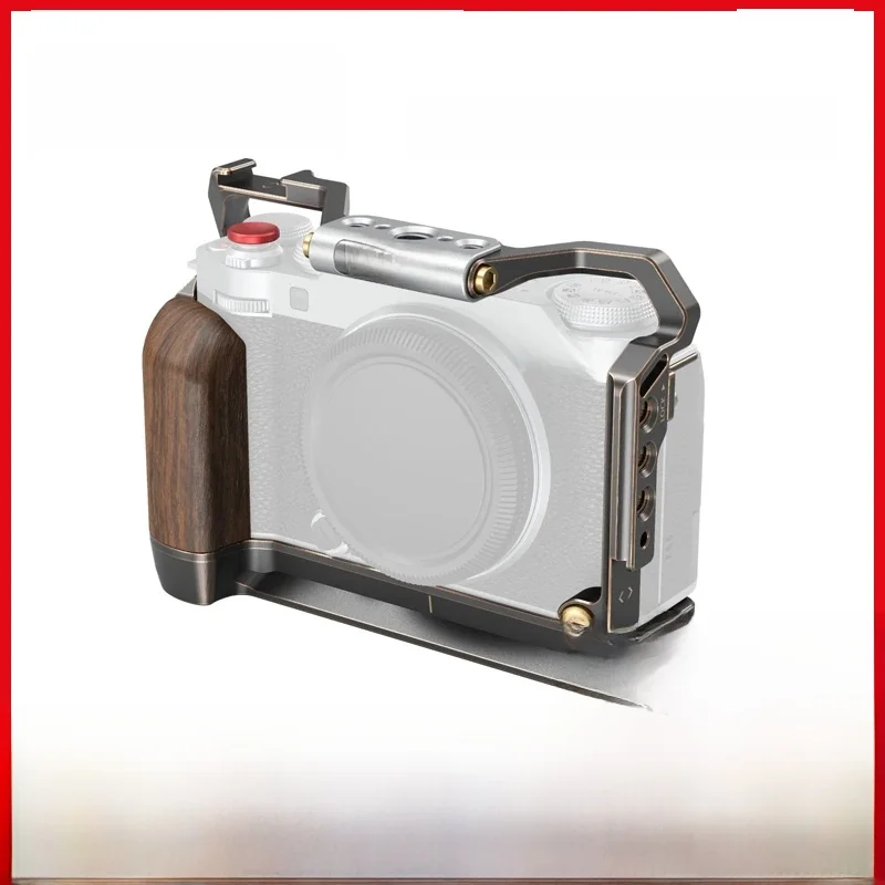 Klatka aparatu Smallrig do FUJIFILM X-M5 Płyta montażowa w kształcie litery L z silikonowym uchwytem do FUJIFILM X-M5 Wszystkie akcesoria do klatki ochronnej — zdjęcie 2
