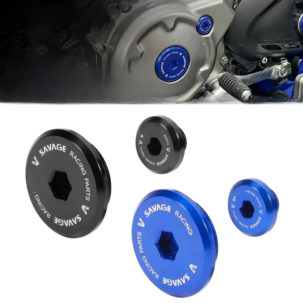 2024 WR YZ 250 450 Motocross Engine Crankcase Plug Cap Cover For YAMAHA YZ250F YZ450F WR250F WR450F WR/YZ 250F 450F 2010-2023 — zdjęcie 2