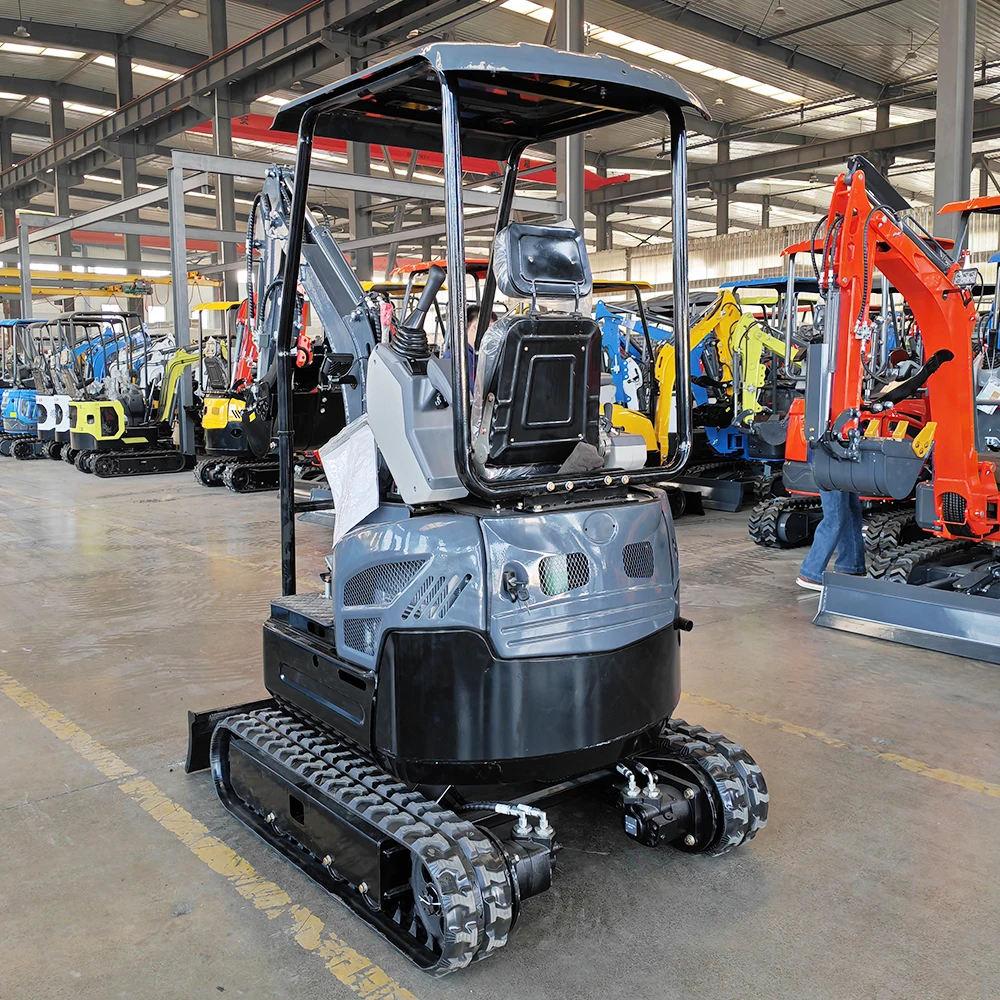 1.5 Ton Mini Excavator / Mini Digger, 1500kg Mini-pelle Minigraver, CE Approved Crawler Digger for Yard