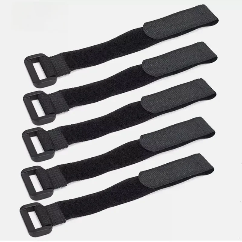 AliExpress 5pcs/lot Bicycle Handlebar Strap Holder Cycling Flashlight Tie Rope Bandages Nylon Sticky Tie Fixed Items Bike Strap Universal