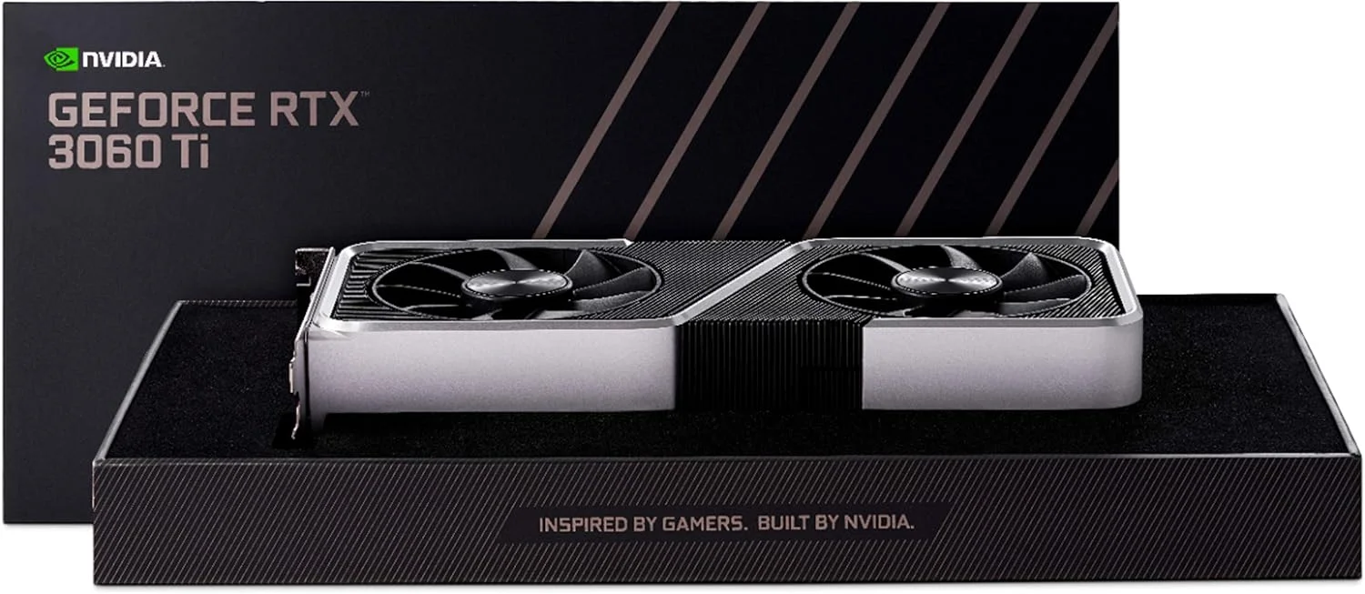 USED NVIDIA GeForce RTX 3060 Ti Founders Edition 8GB GDDR6 Graphics Card