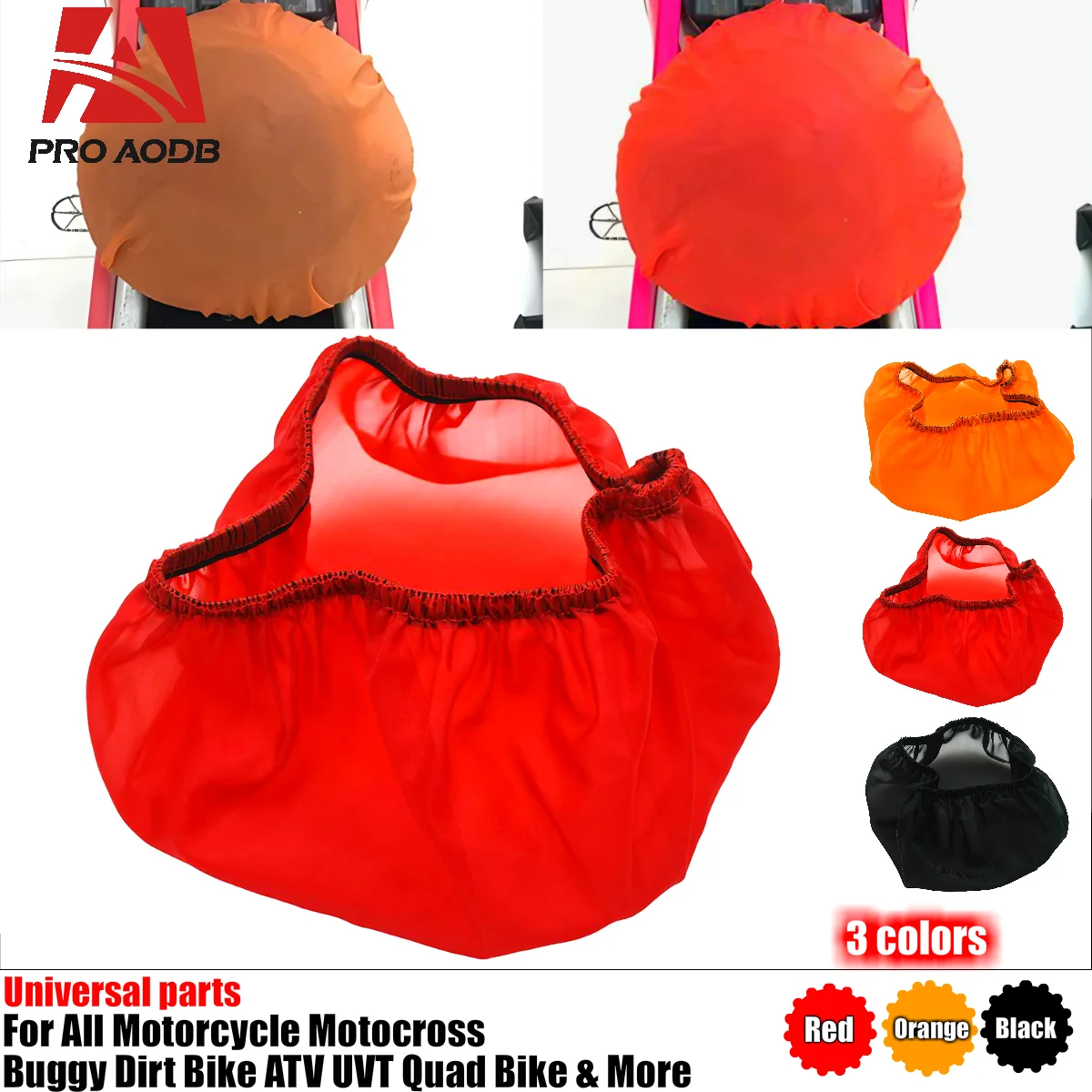

Motorcycle universal Air Filter Dustproof Sand Cover Engine Cleaning Protection For YAMAHA KTM 250-500 EXC EXC-F SX SX-F XC XCF