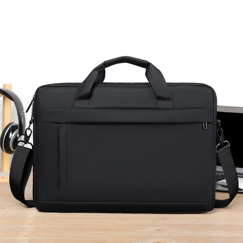 Laptoptas, zakenaktentas, verstelbare schouderbanden, ritssluiting - perfect voor school, kantoor en dagelijks woon-werkverkeer - afbeelding 2