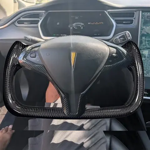 8 best sales steering wheel tesla - №4