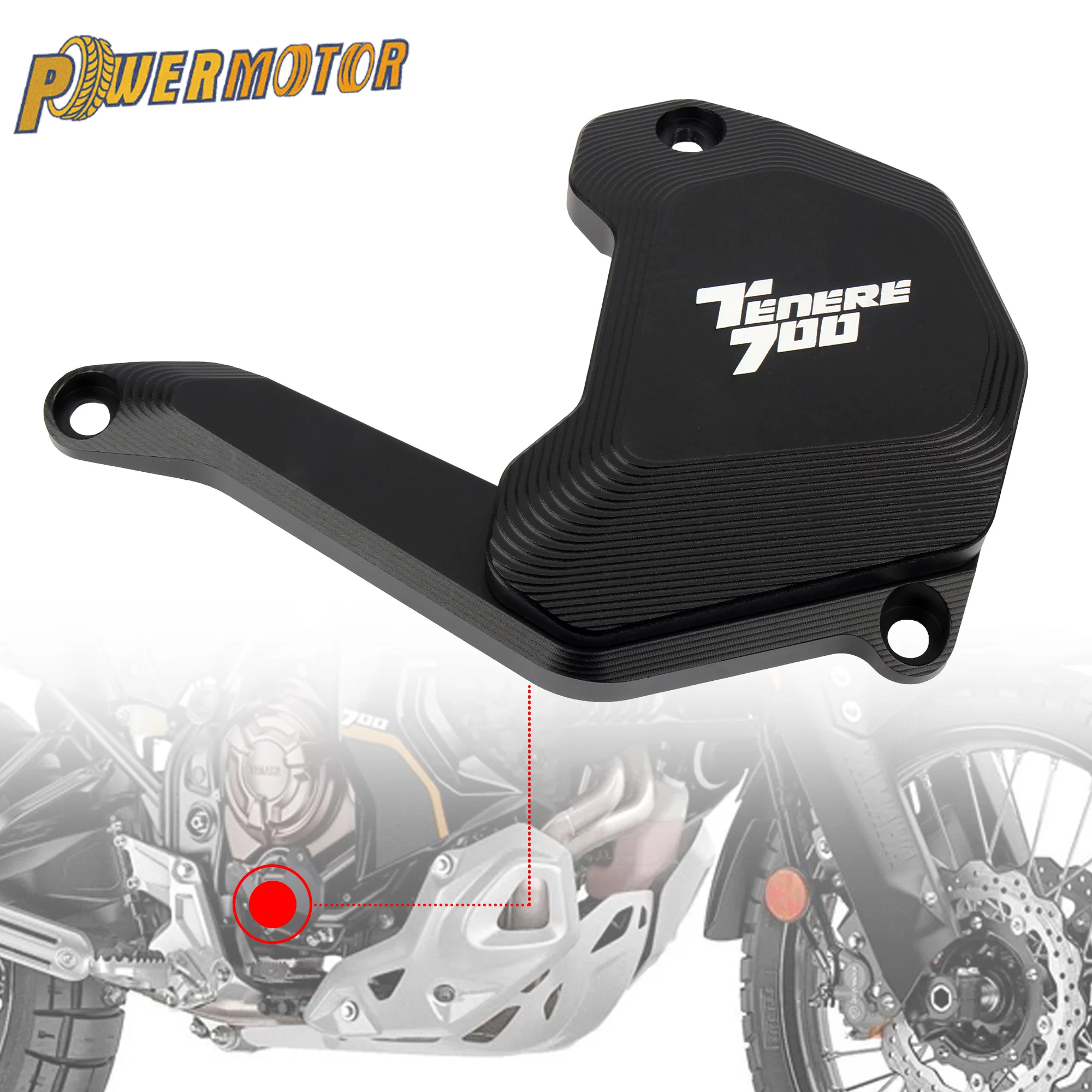 

Motorcycle Water Pump Housing Protection Parts For Yamaha Tenere 700 2019 2020 2021 Motocross Water Pump Protection Guard Covers