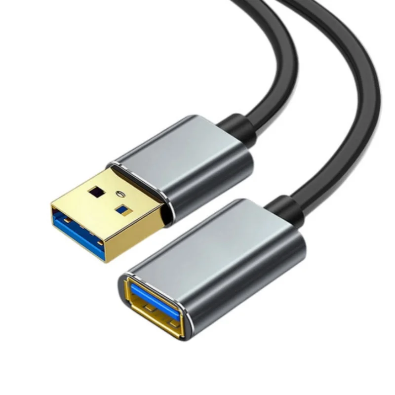 USB 3.0 Extension Cable 2M 5Gbps USB-A Male to Female High Speed Data Cable 2A OTG Computer Keyboard Mouse U Disk