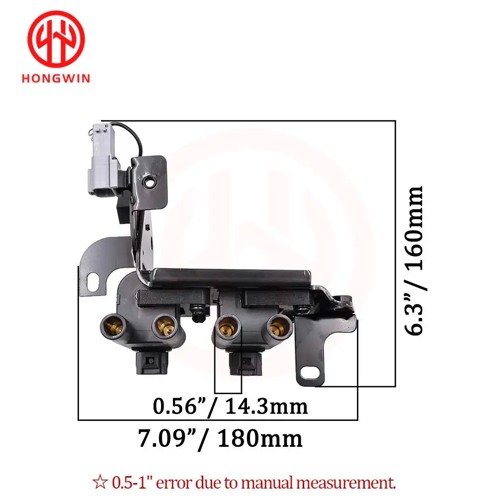 New Engine Ignition Coil Pack OEM 27301-26600,2730126600,27301 26600 For Hyundai Accent 2001 2002 2003 2004 2005 1.6L L4