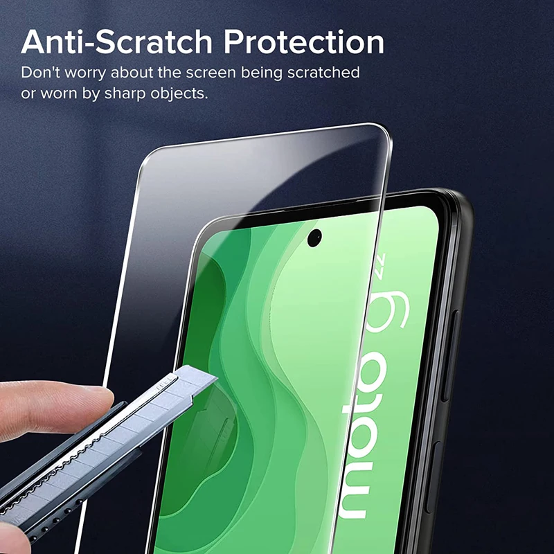 4PCS Tempered Glass for Motorola Moto G10 G20 G30 G50 G60 G100 G200 G31 G41 G51 G71 G22 G52 G82 E40 E20 Screen Protector Film