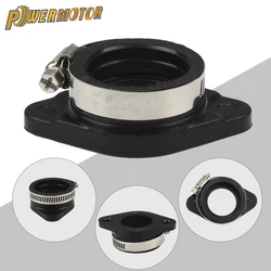 Motorcycle Intake Manifold Rubber Carburetor Interface Adapter 32mm 34mm for PWK PE MIKUNI OKO Dirt Bike Universal Super Moto
