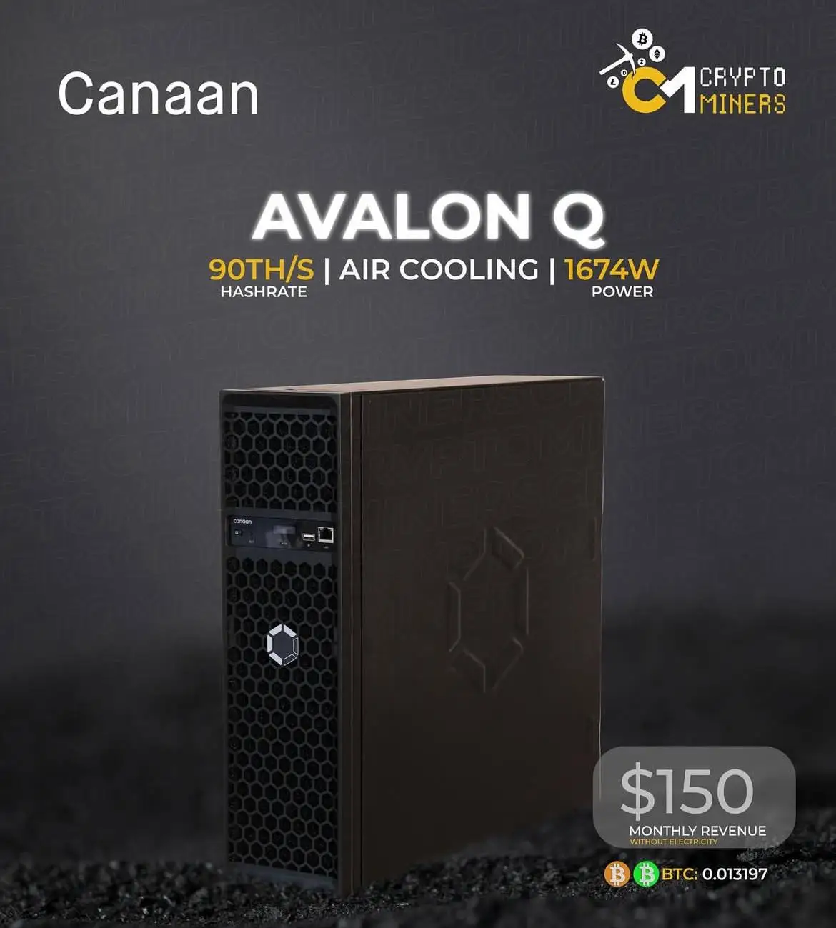 

Купите 5, получите 3 бесплатно Canaan Avalon Q, бесшумный биткойн 90TH/s и биткойн-майнер BTC с низким энергопотреблением